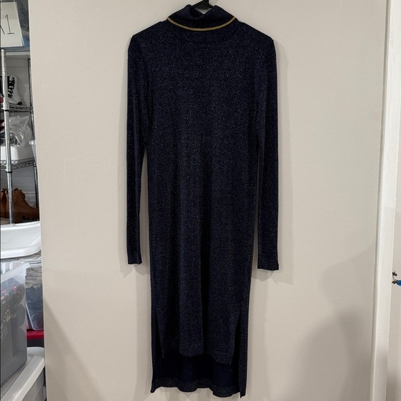 Scotch & Soda Dresses & Skirts - NWT Scotch and Soda long sleeve metallic midi dress